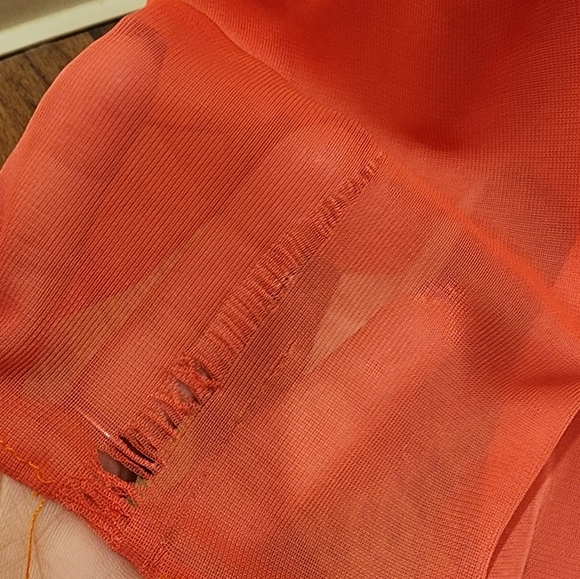 City Sudio Elegant Strapless Salmon Gown with Silver Accents Evening Size 3 - Picture 13 of 15